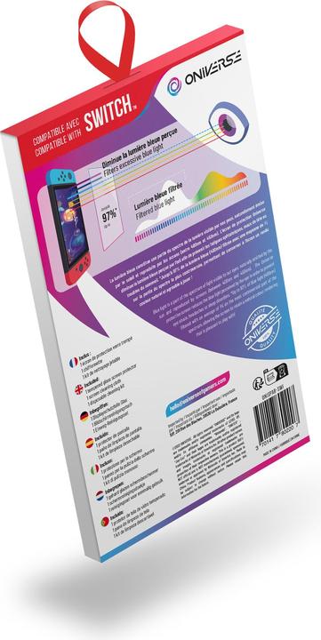 Immagine prodotto Oniverse ONISPAB-SWI Spielkonsolenteil/-zubehör Displayschutz (Switch)
