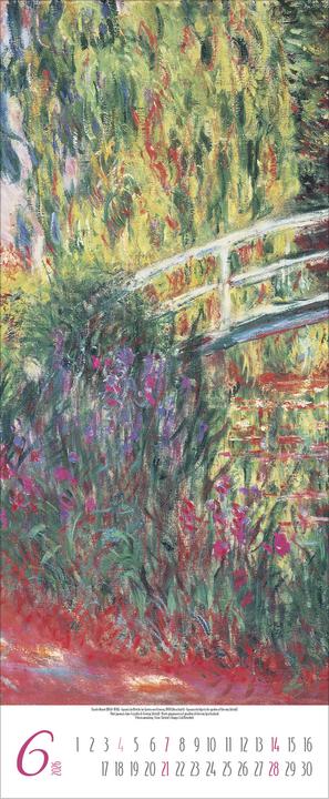Impressionisten 2026 (28.5 x 69 cm, Französisch, Englisch)
