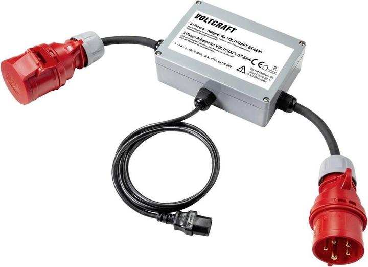 Actual product image Voltcraft VC GT 6001 32A Adapter plug measuring adapter 3-phase CEE 32 A 1 pc. (Adapter)