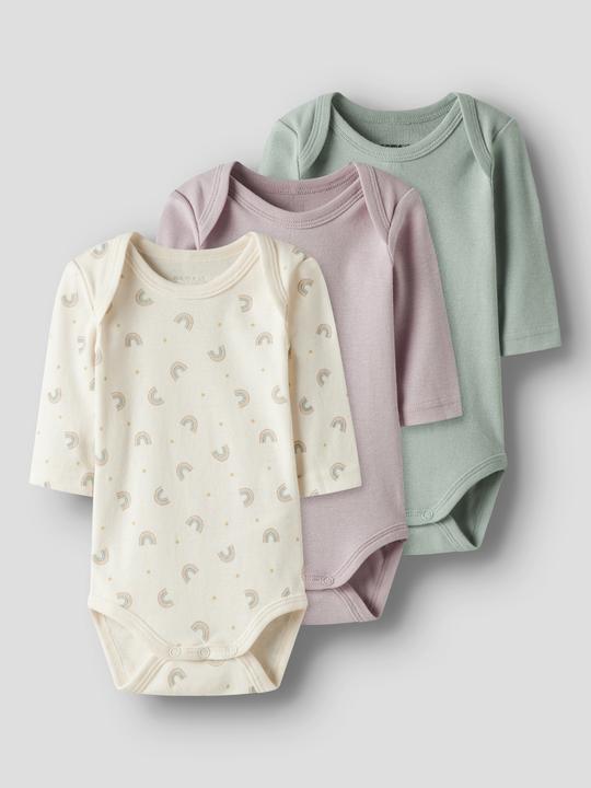 Actual product image Name it Nbfbody 3p Ls Jet Rainbow Noos (56)