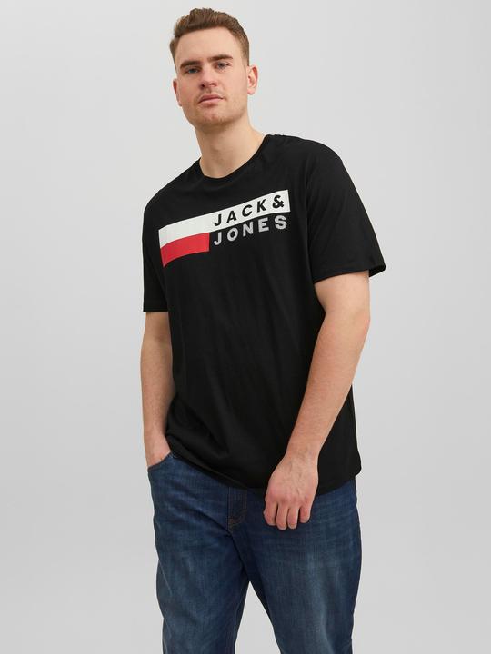 Immagine prodotto Jack & Jones Maglietta plus size con stampa logo (5XL)