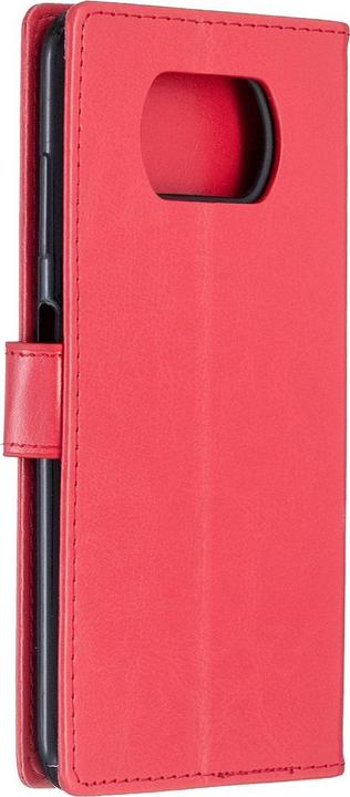 Actual product image König Design Case Mobile Protection for Xiaomi Poco X3 Case Flip Cover Pocket Cases Bumper Red (Xiaomi Poco X3)