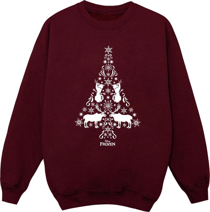 Disney Frozen Christmas Tree Sweatshirt Jungen