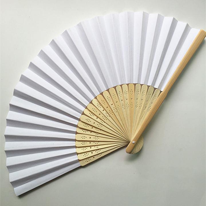 Ventaglio in legno bianco