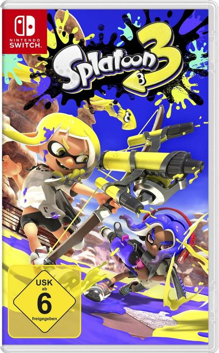 Actual product image Nintendo Splatoon 3 (Switch, Multilingual)