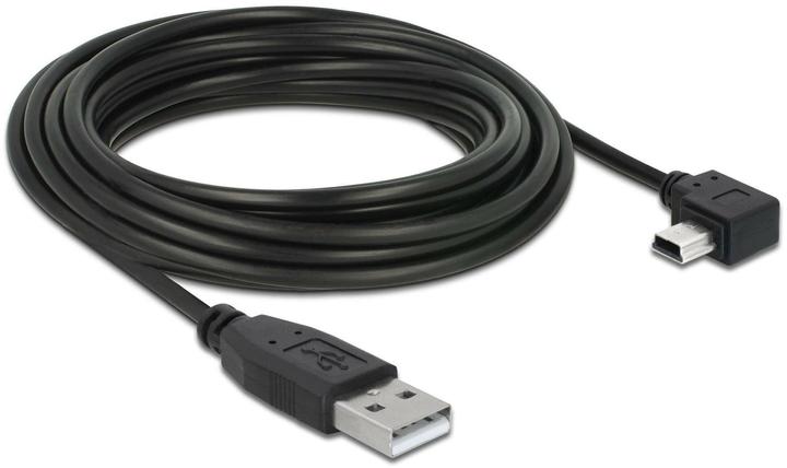 Produktbild Delock USB-A - USB mini-B gewinkelt (5 m, USB 2.0)