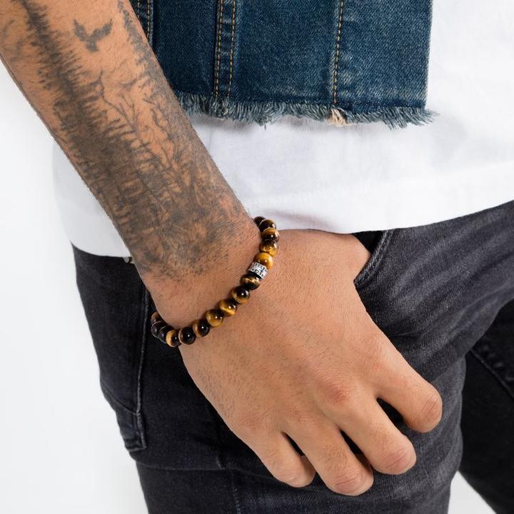 Produktbild Thomas Sabo Armband Braun (21 cm, Silber)