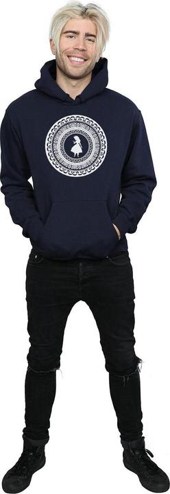 Immagine prodotto Disney Alice In Wonderland Circle Felpa con Cappuccio Uomo (3XL)