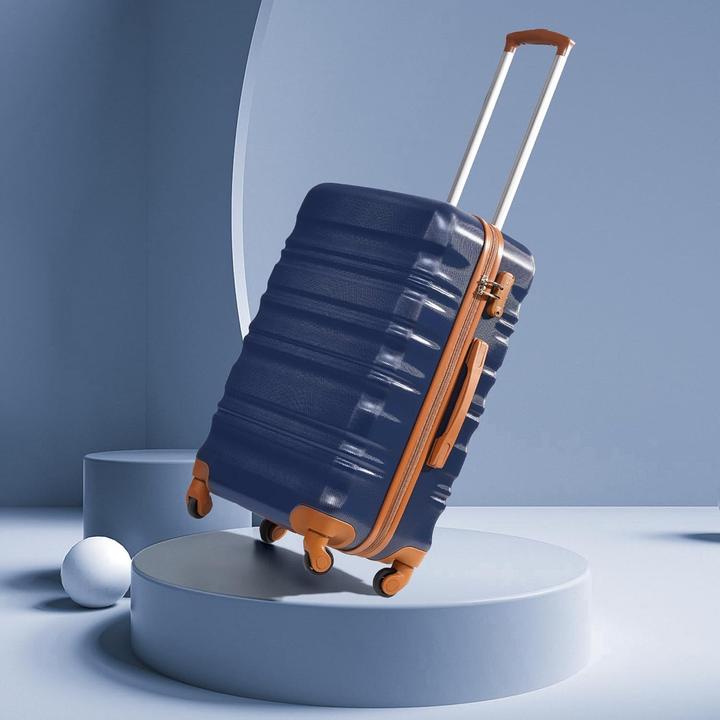 Image du produit Coolife Hartschalenkoffer mit TSA-Schloss und 4 Rollen (38 l, Bagage à main (jusqu'à 50l))