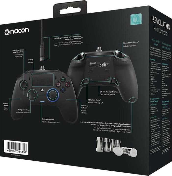 Image du produit Nacon Gaming Contrôleur de jeu Revolution Pro (PS4)