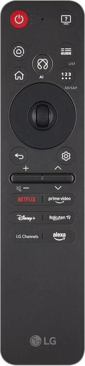 Actual product image LG TV 75QNED87A6B 75, 3840 x 2160 (Ultra HD 4K), QNED (75", QNED, 2025)