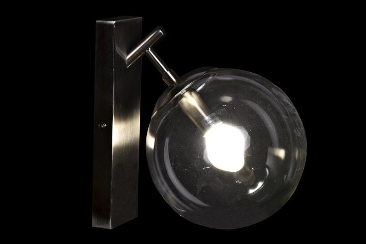 Produktbild DKD Home Decor Wall Lamp 25W Crystal Silver Metal 220 V (20 x 25 x 27 cm)