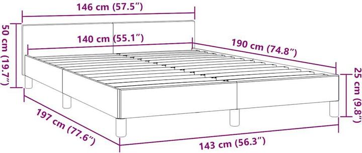 Produktbild VidaXL Arnaud (140 x 190 cm)