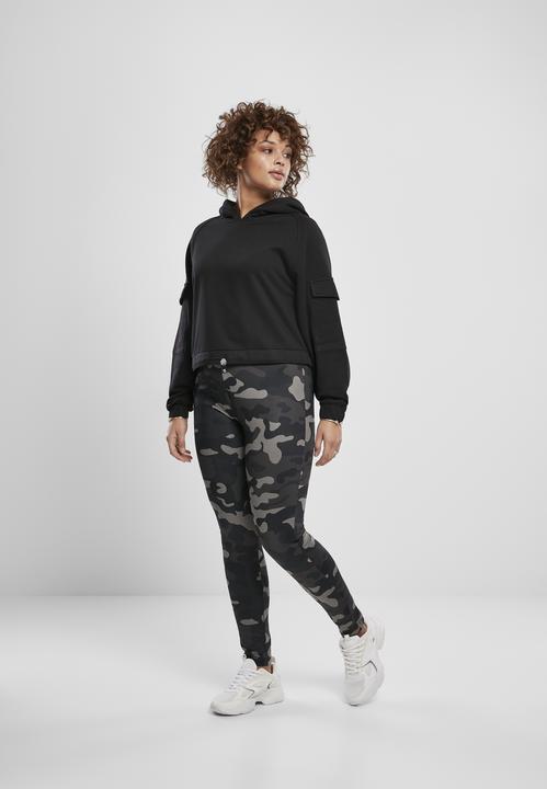 Actual product image Urban Classics Ladies High Waist Camo Tech Leggings (XL)