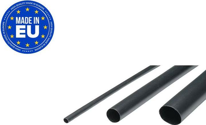 Image du produit RND Components Gaine thermorétractable en polyoléfine, 2... 8mm, noir, 1.2m