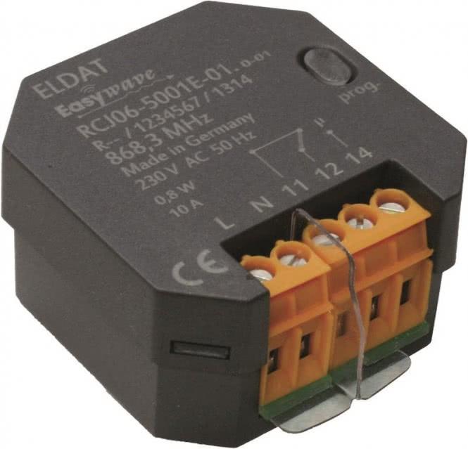 Immagine prodotto Eldat Ricevitore da incasso RCJ06-5001E-01-01 Ricevitore Easywave 868 MHz a potenziale zero