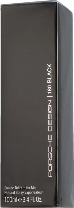 Actual product image Porsche Design 180 Black 100 ml (Eau de toilette, 100 ml)
