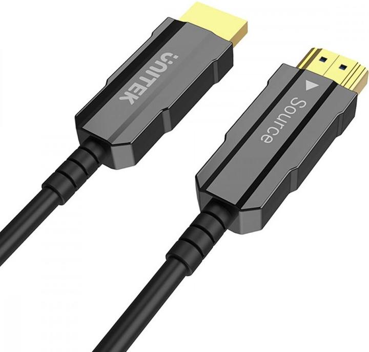 Actual product image Unitek C11072BK-20M Optic Cable HDMI 2.0 (20 m, HDMI)