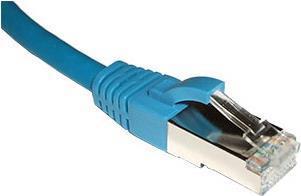 Immagine prodotto 1.5m Cat6a SSTP 1.5m Cat6a S/FTP (S-STP) Cavo di rete blu (S/FTP, CAT6a, 1.50 m)