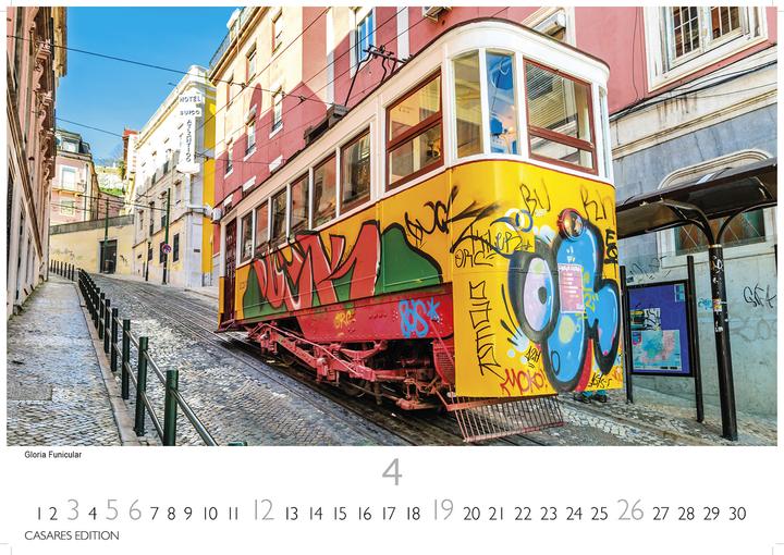 Produktbild Lissabon 2026 L 35x50cm (35 x 50 cm, Deutsch)