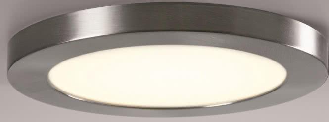 Produktbild Brumberg Frontring nickel matt 81020615 f. MOON 18W, Magnetbefestigung