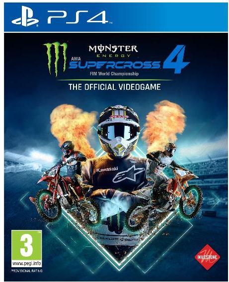 Plaion Monster Energy Supercross 4 (PS4, IT)