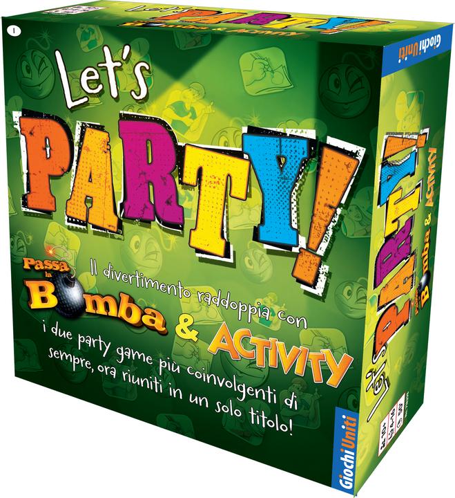 Immagine prodotto Giochi uniti Let's Party: Passa la Bomba e Activity (Italiano)