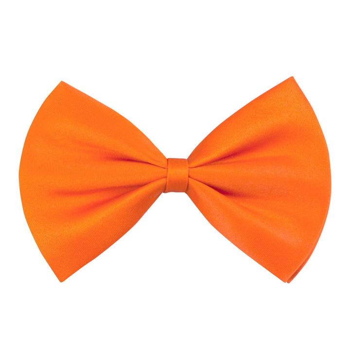 Boland Fliege aus Satin Stoff in Orange