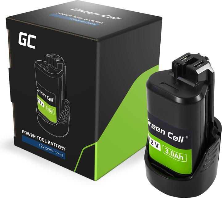 Actual product image GreenCell PTBO12V3 cordless tool battery / charger (12 V)