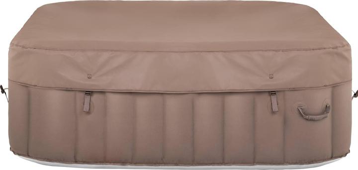 Produktbild Uniprodo Whirlpool aufblasbar - 900 l - 6 Personen - 130 Düsen - beige/weiss (6 Pers.)