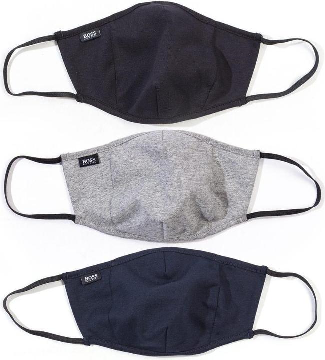 BOSS Mundund Nasenschutzmaske (3erPack) (Keine offizielle Schutzklasse, 3 x)