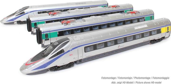 Immagine prodotto Hornby FS/Cisalpino ETR 610 unità multiple in 4 parti Ep.V (Traccia N)