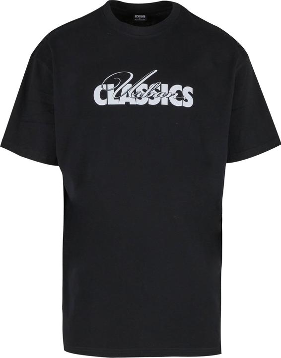 Urban Classics UC Cursive Bold Logo Heavy Oversized Tee - 171107