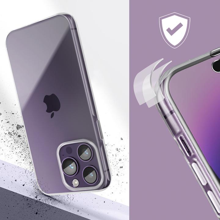 Produktbild Avizar Vorder- Rückseite Schutzhülle, Full Cover Series (Apple iPhone 14 Pro Max)