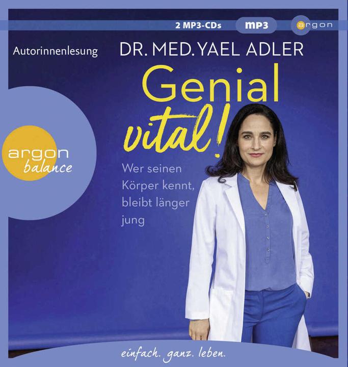 Produktbild Genial vital! (Yael Adler, Deutsch)