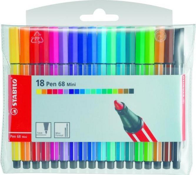 Image du produit STABILO Pen 68 (Gris moyen, 1 x)