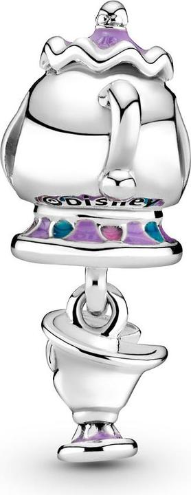 Immagine prodotto Pandora Appendino Disney La Bella e la Bestia Mrs. Potts e Ch (Smalto, Argento 925)