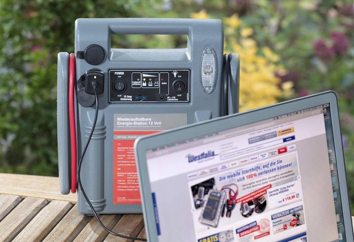 Produktbild HP Autozubehör Starthilfe (900 A, 17000 mAh)