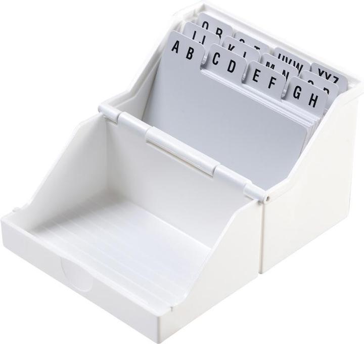 Produktbild Helit Karteibox mit Deckel the index (A8)