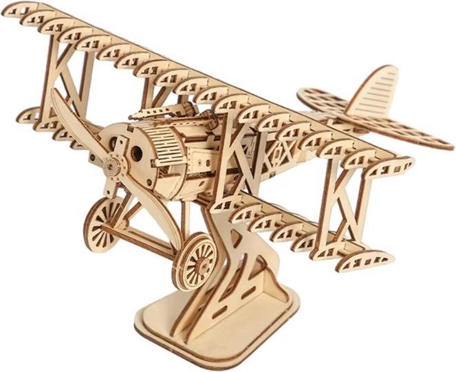 Produktbild Homava 3D Holzbausatz Flugzeug (105 Teilig)