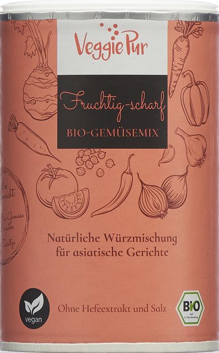 Produktbild Veggiepur Bio Gemüse-Kräuter Fruchtig-Scharf (130 g)