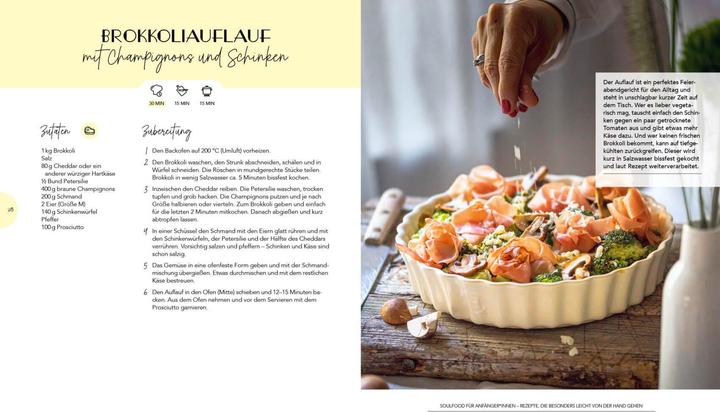 Produktbild Soulfood für Faule (über 50 schnelle Wohlfühlrezepte) (Deutsch, Betina Wech-Niemetz, 2023)