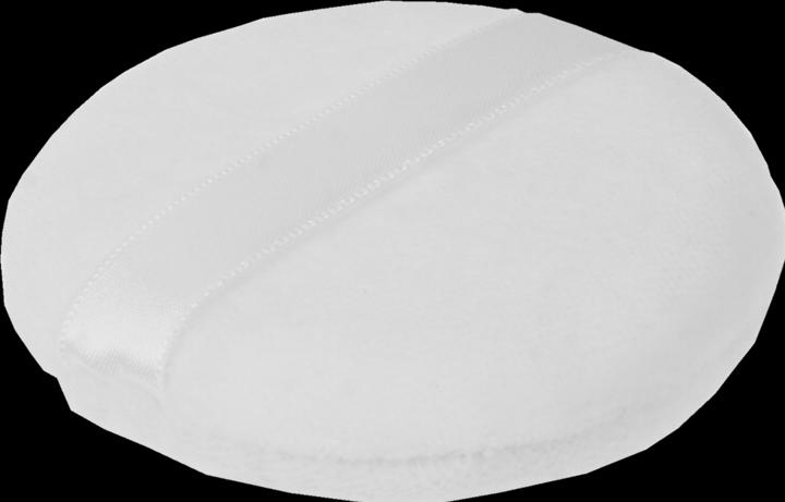 Puderquaste weiss, Ø 7 cm