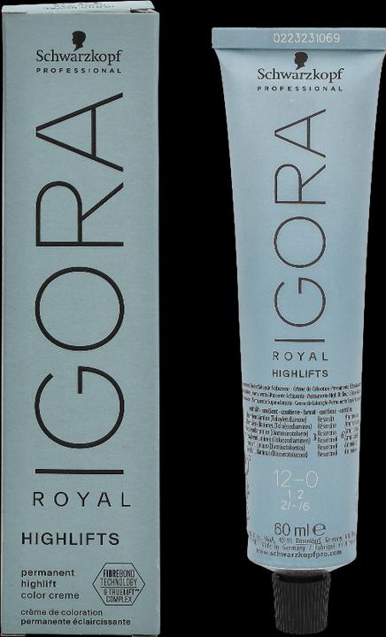 Actual product image Schwarzkopf Igora Royal Permanent Colour Cream (12-0 Special Blonde Natural)