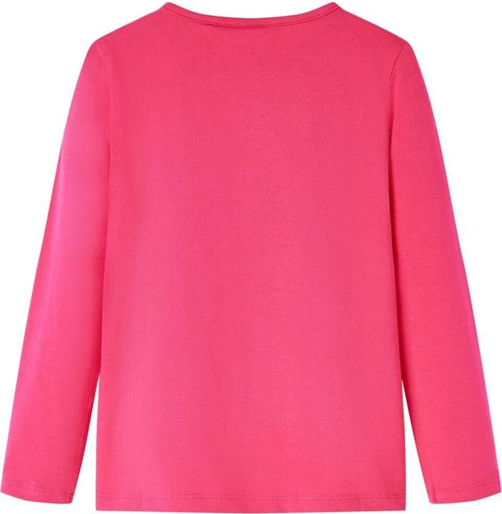 Immagine prodotto VidaXL Camicia a maniche lunghe per bambini rosa brillante 140,Materiale: 95 % cotone (140)