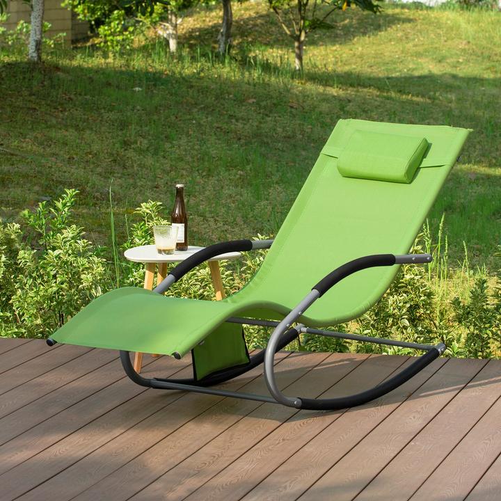 Actual product image SoBuy Garden lounger (150 cm)