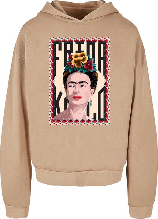 Produktbild Merchcode Frida Kahlo - Frame one Acid Washed Oversized Hoody - 178061 (M)
