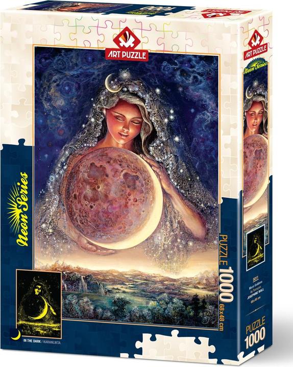 Actual product image Lamberth Puzzle 1000 pieces Josephine Wall - Moon Goddess (1000 pieces)