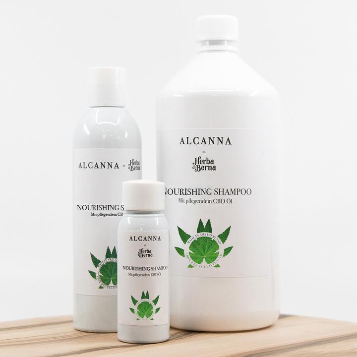 Immagine prodotto Herba di Berna Shampoo nutriente con CBD 60ml (60 ml, Shampoo liquido)