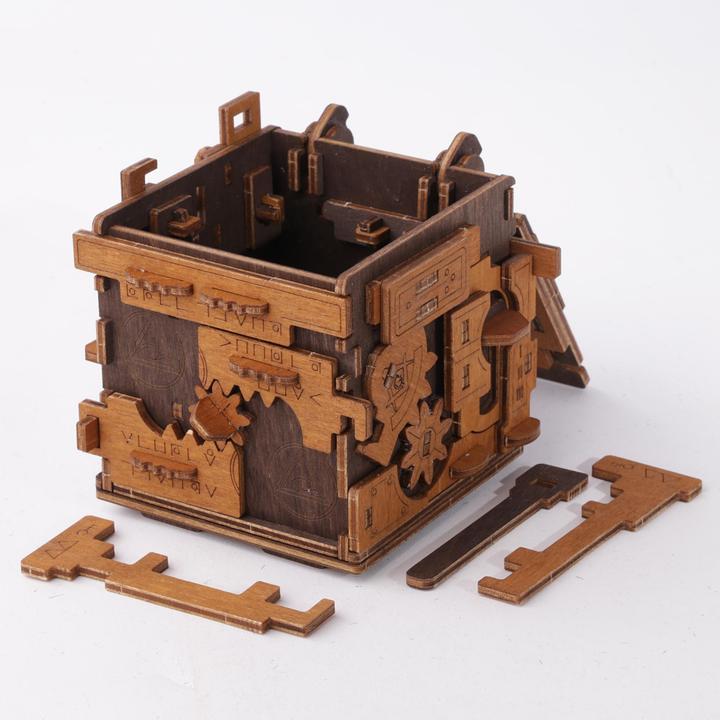 Produktbild WoodenCity WOODEN CITY 3D Holzpuzzle Escape Room: 149 Puzzle Box (149 Teile)